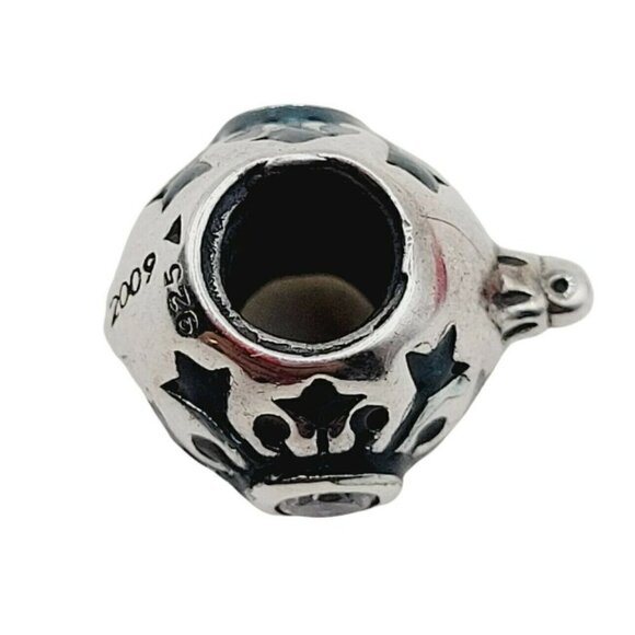 Chamilia Swarovski Ltd Edition Snowflake Ornament Charm 2009 925 Sterling Silver - Picture 3 of 7